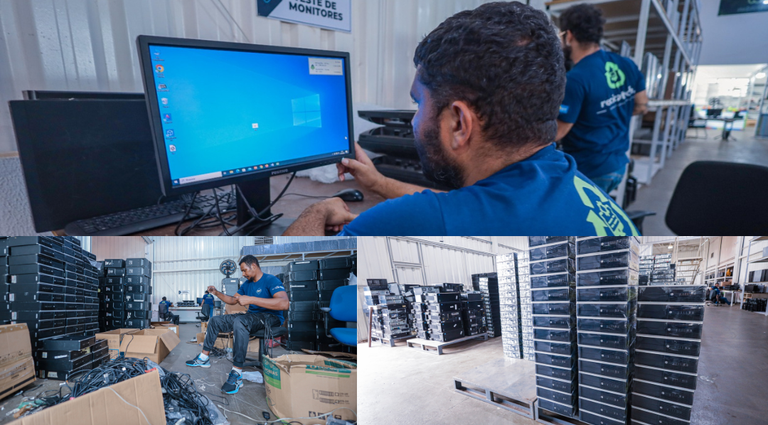 Ministério das Comunicações recebe doação de 1,5 mil computadores para programa de inclusão digital