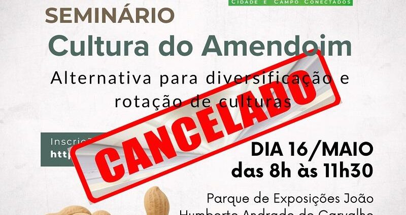 Seminário da Cultura do Amendoim é cancelado na programação da Expoagro Dourados 2025