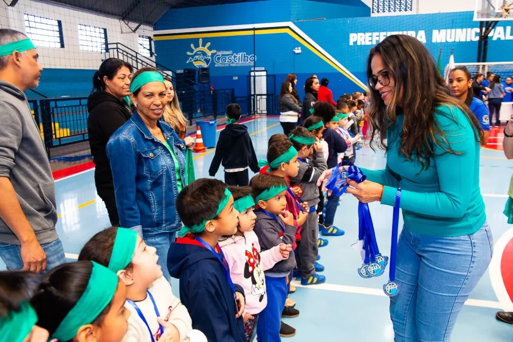 Jogos Estudantis em Castilho 2025, educação infantil Castilho, esporte nas escolas de Castilho, JEM Castilho 2025, alunos da rede municipal Castilho, medalhas para crianças Castilho,