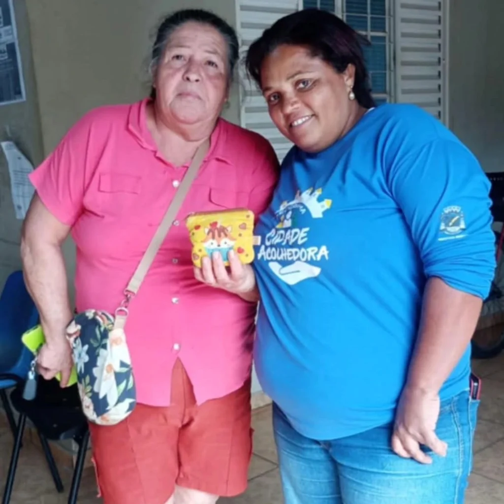 honestidade, Castilho, dinheiro encontrado, Solange Fabrícia, CRAS Castilho,