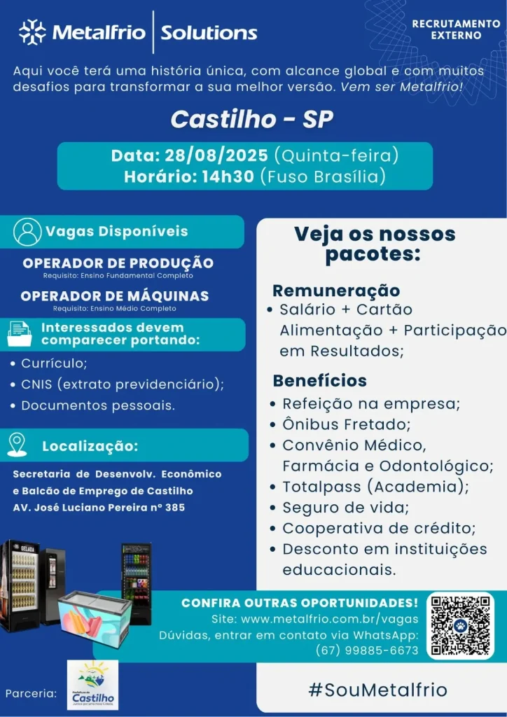 vagas de emprego